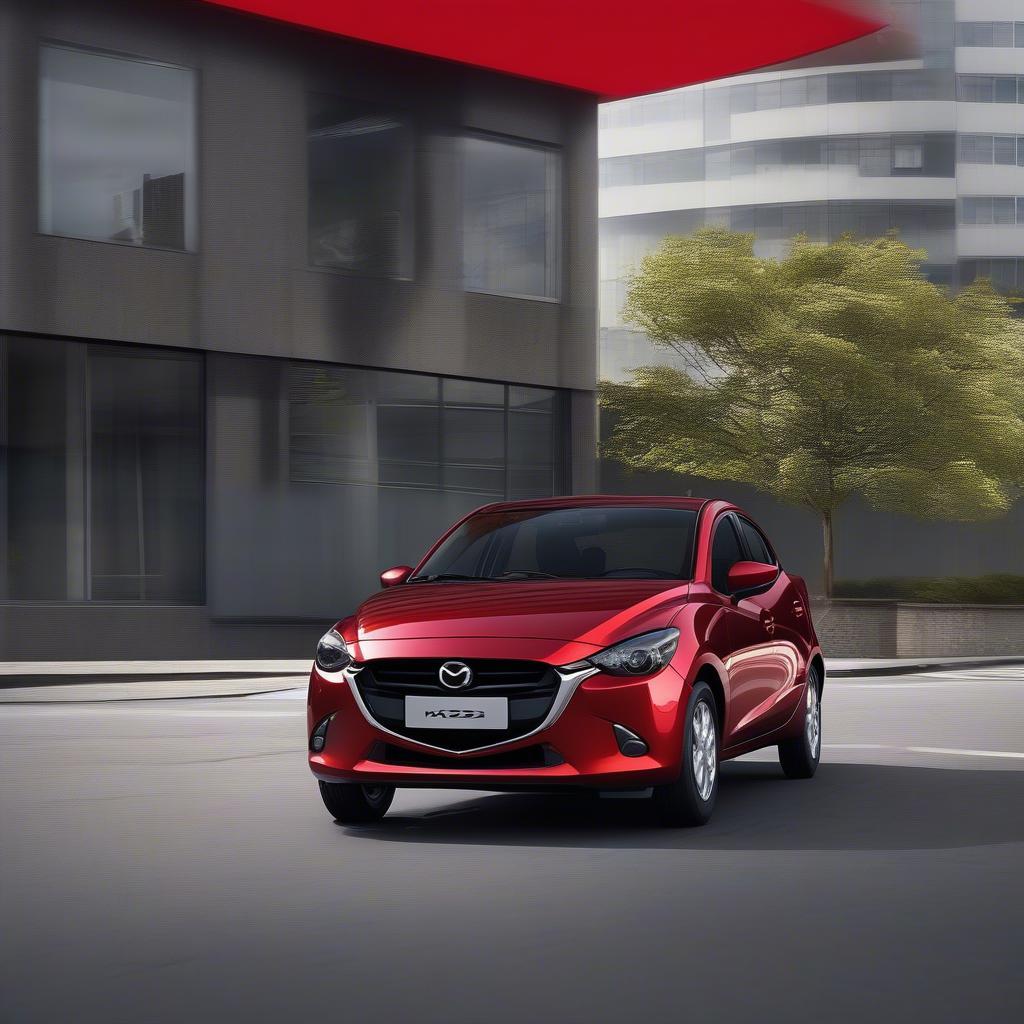 Ngoại thất Mazda 2 Sedan 2019