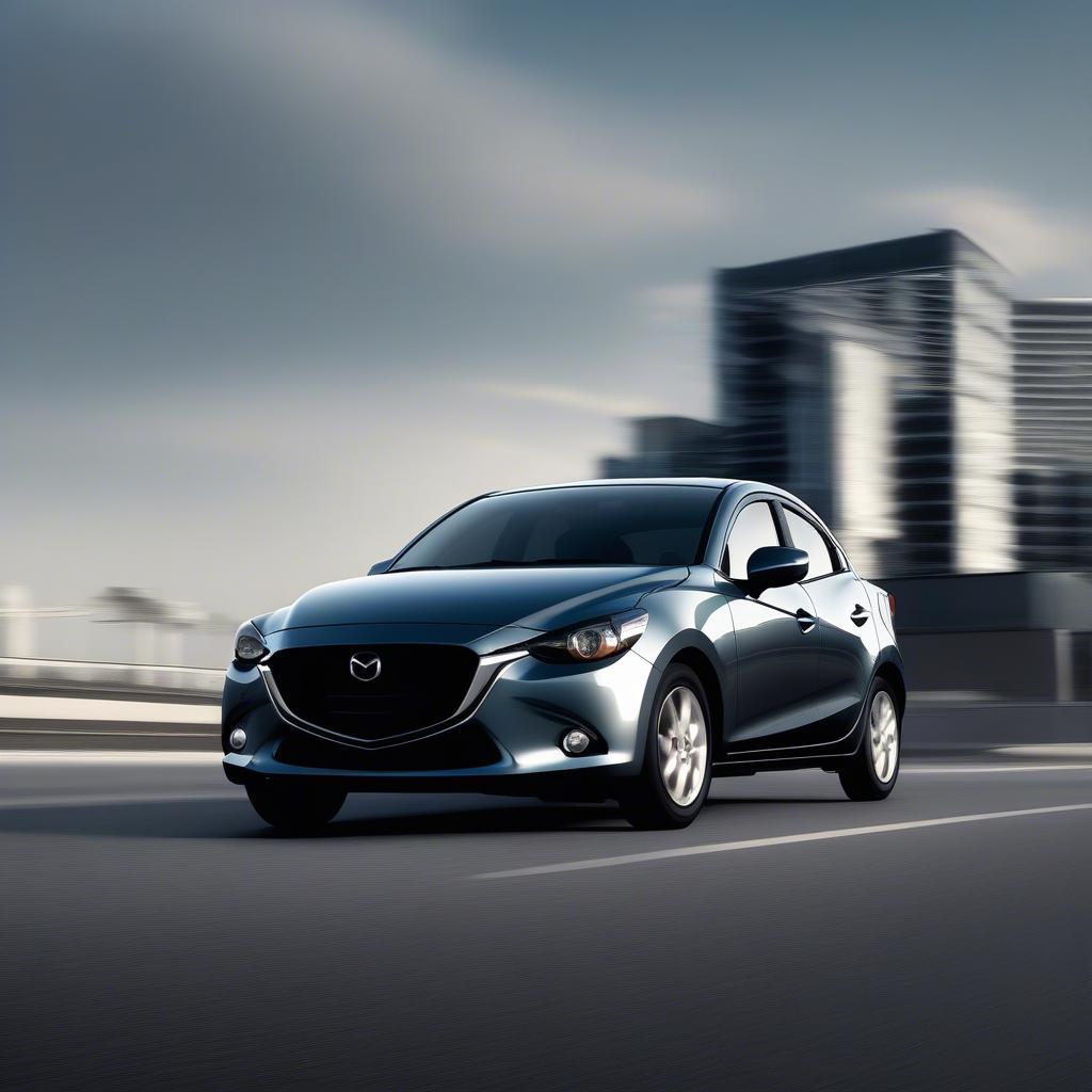 Hình ảnh ngoại thất Mazda 2 Sedan đẹp mắt