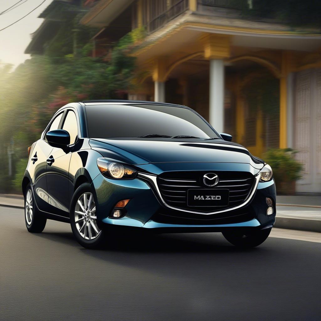 Mazda 2 Sedan Ngoại Thất Malaysia