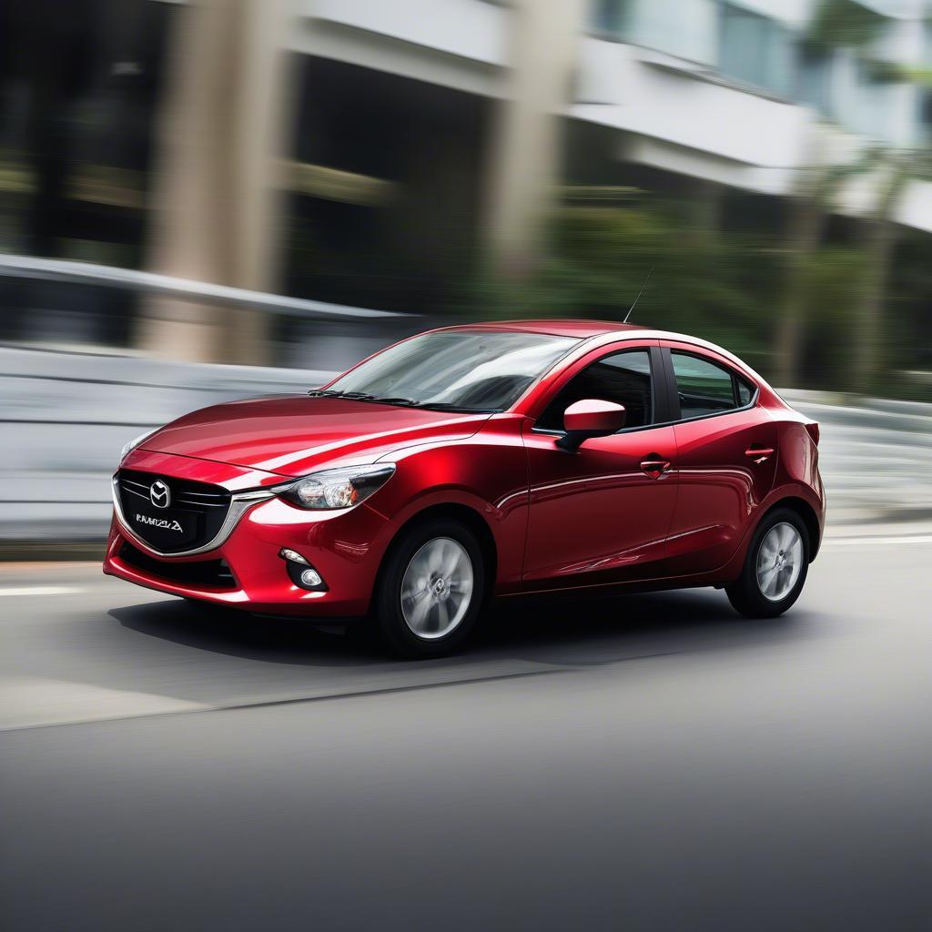 Mazda 2 Sedan Vận Hành Malaysia