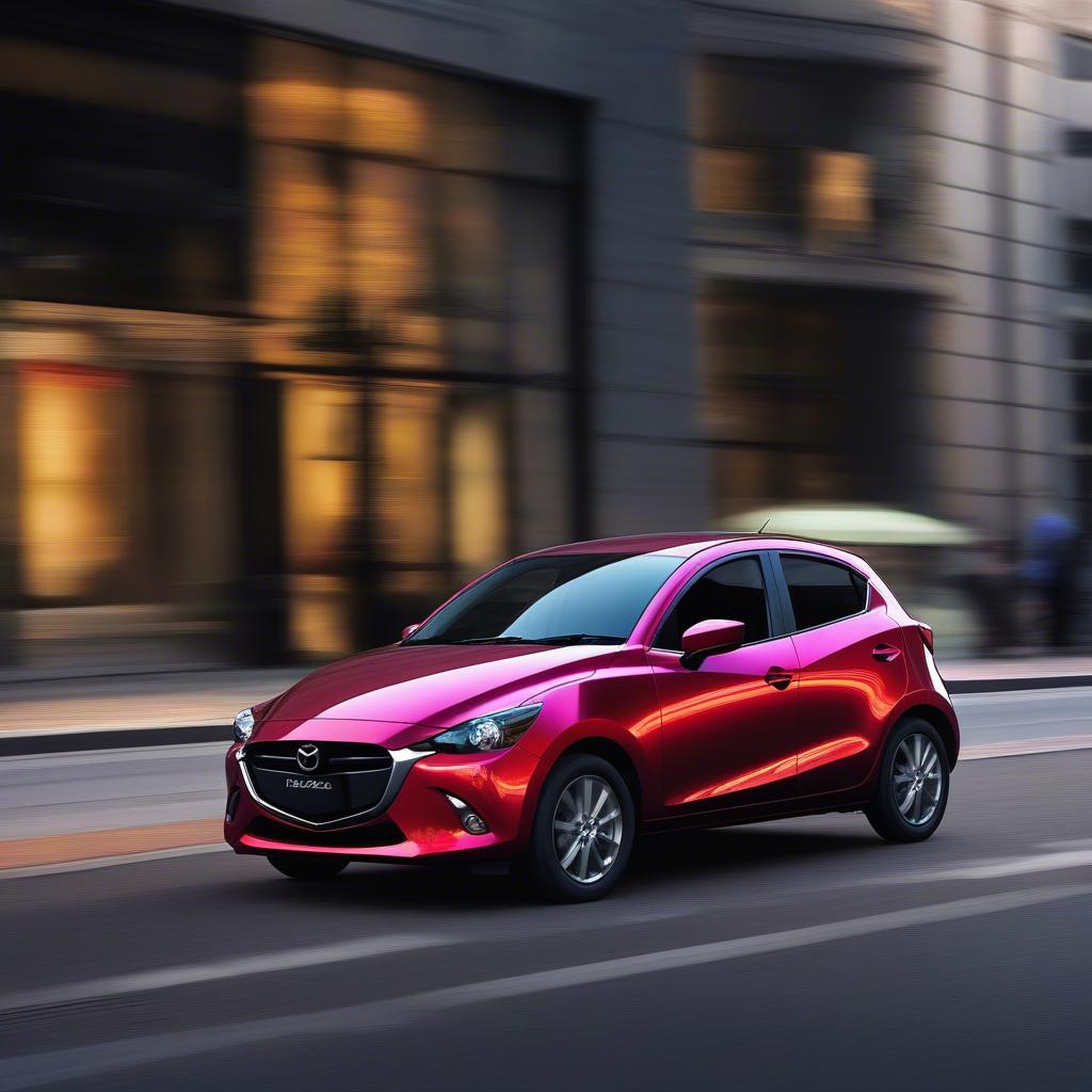 Thiết kế ngoại thất Mazda 2