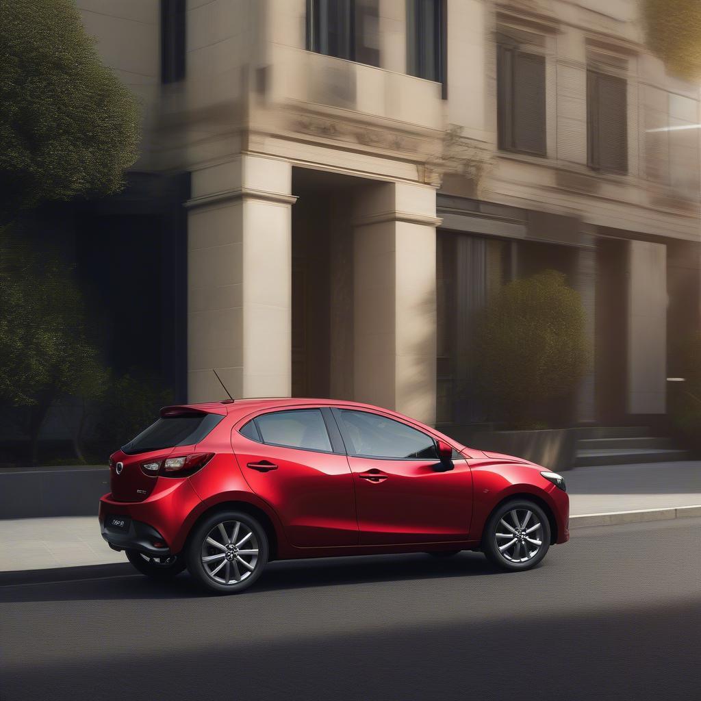 Hình ảnh Mazda 2 với các ưu đãi trả góp hấp dẫn