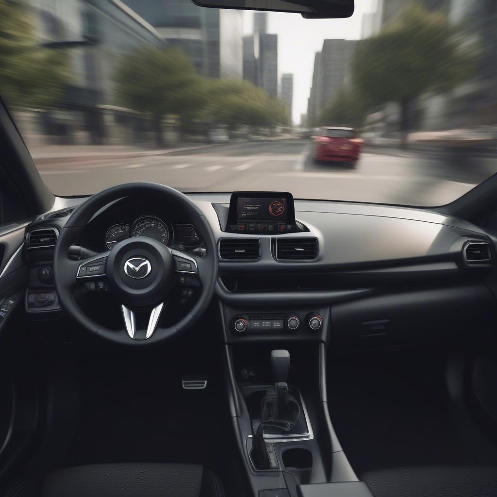 Mazda 3 1.5L fuel consumption in urban areas