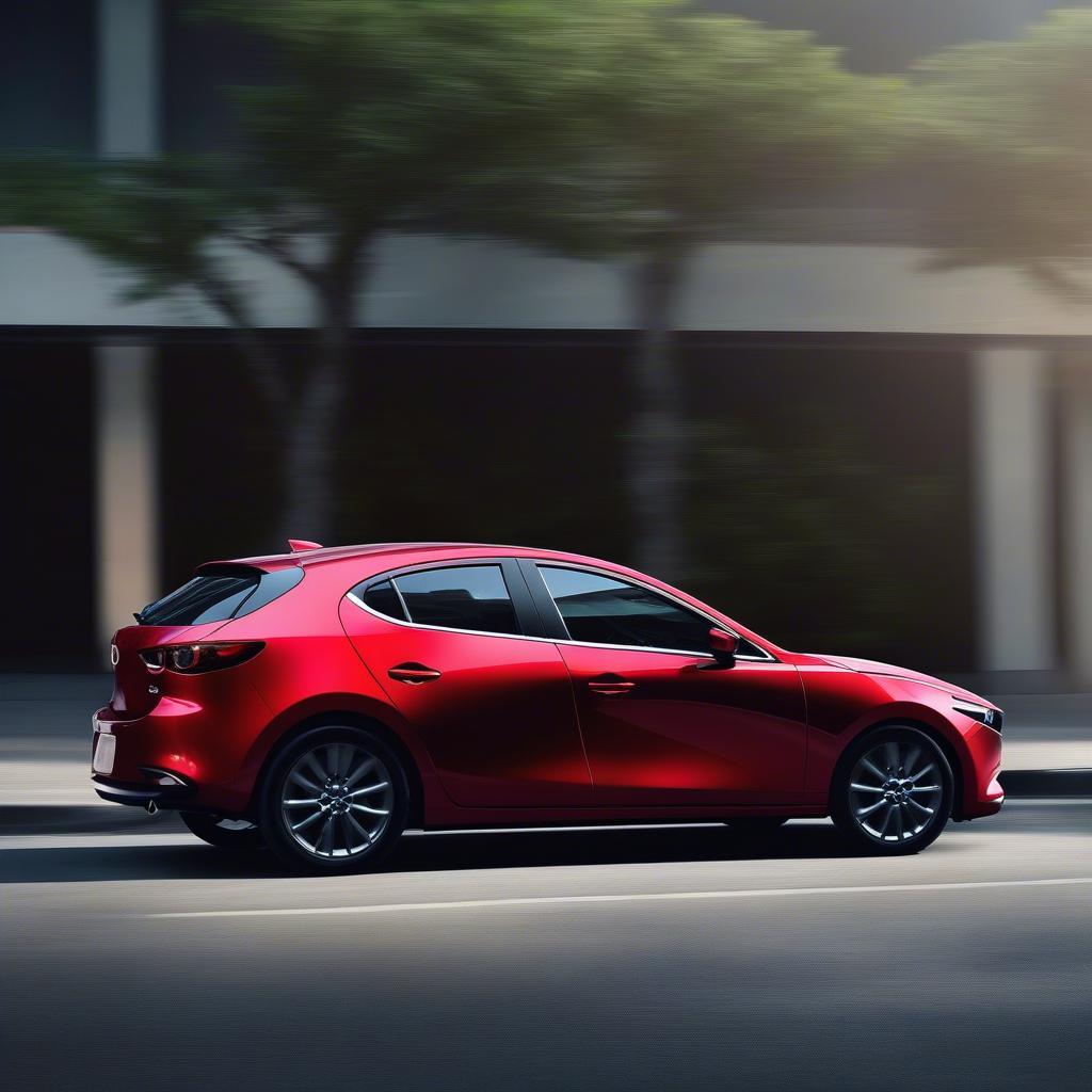 Ngoại thất thể thao của Mazda 3 2.0 Sport 2020