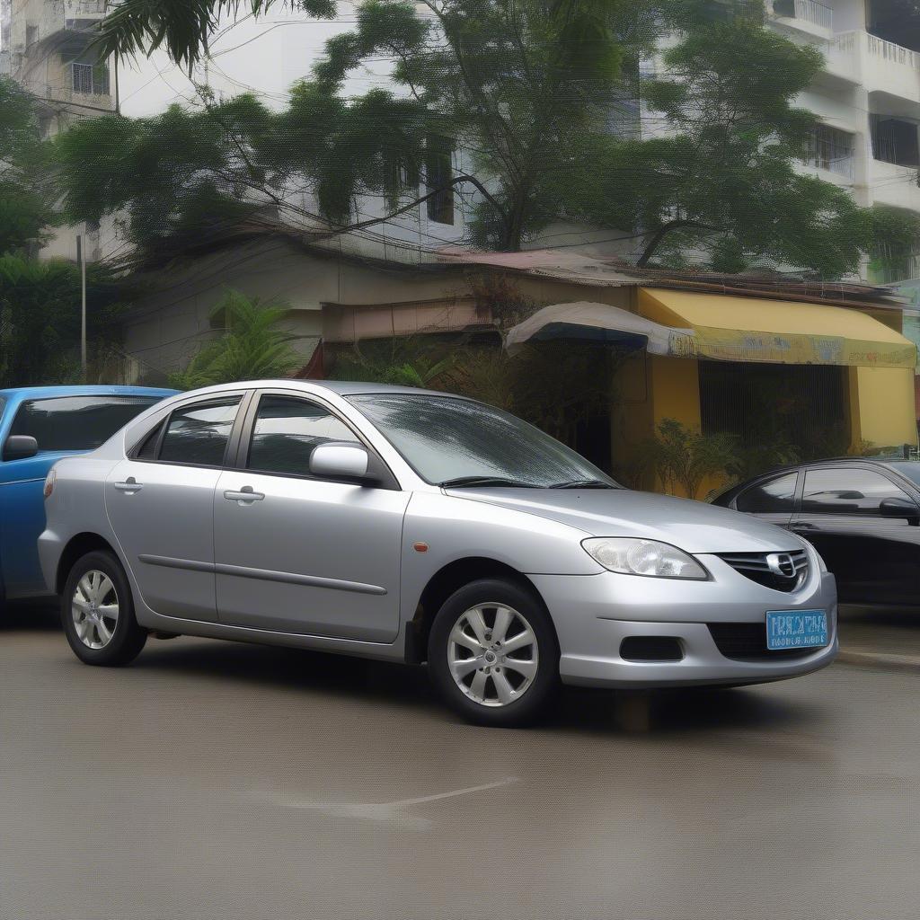 Mazda 3 2004 ngoại thất Quảng Ninh