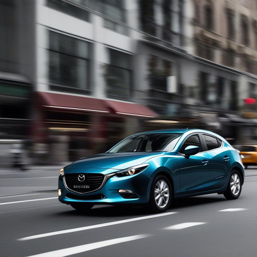 Mazda 3 2016 đo tiêu thụ xăng trong thành phố