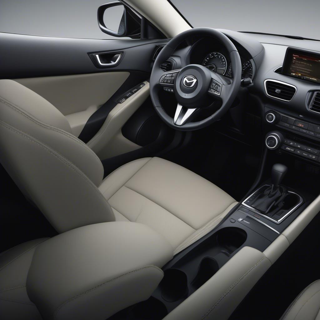 Nội thất Mazda 3 2016