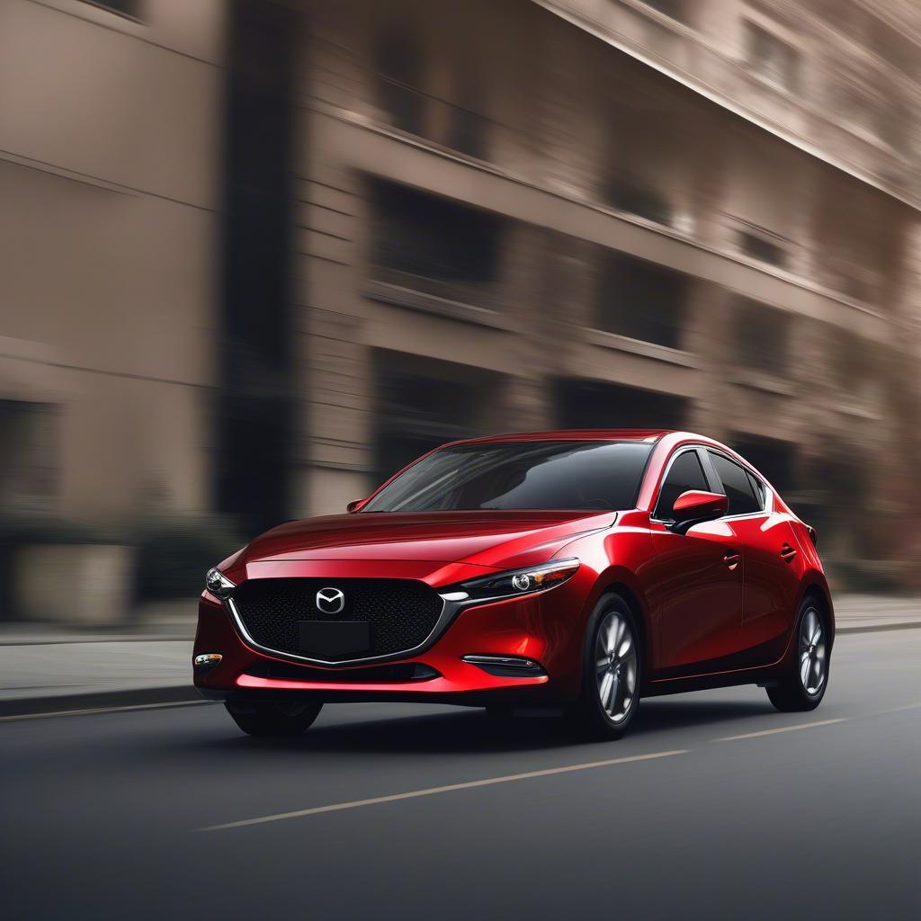 Ngoại thất Mazda 3 2017 đẹp mắt