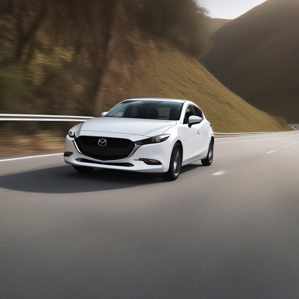 Mazda 3 2017 Trắng Vận Hành