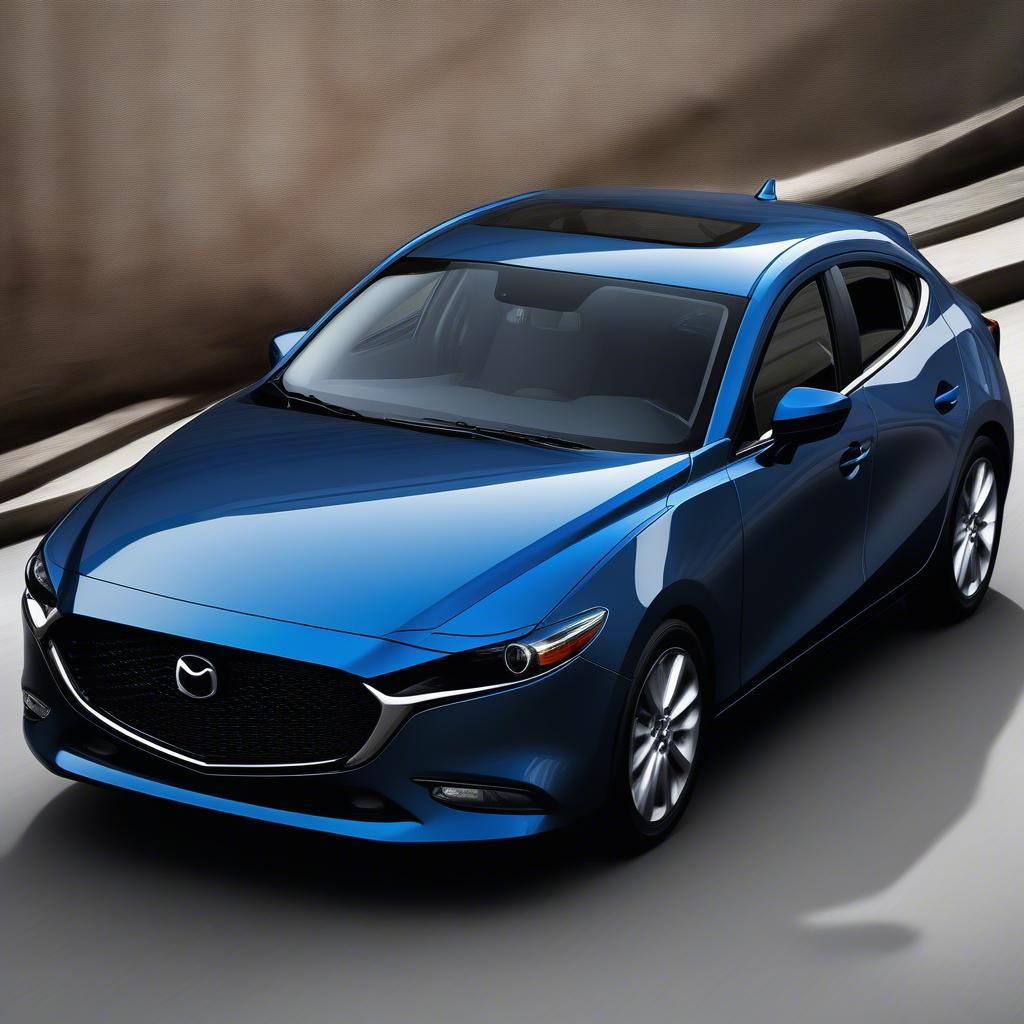 Mazda 3 2018 màu xanh đen đặc điểm nổi bật