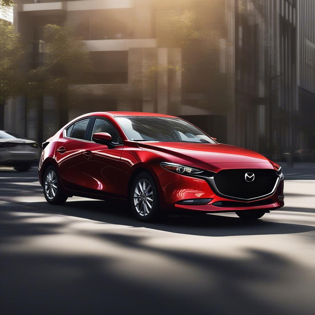 Mazda 3 2018 Ngoại Thất Đỏ Huyết Tinh Tế