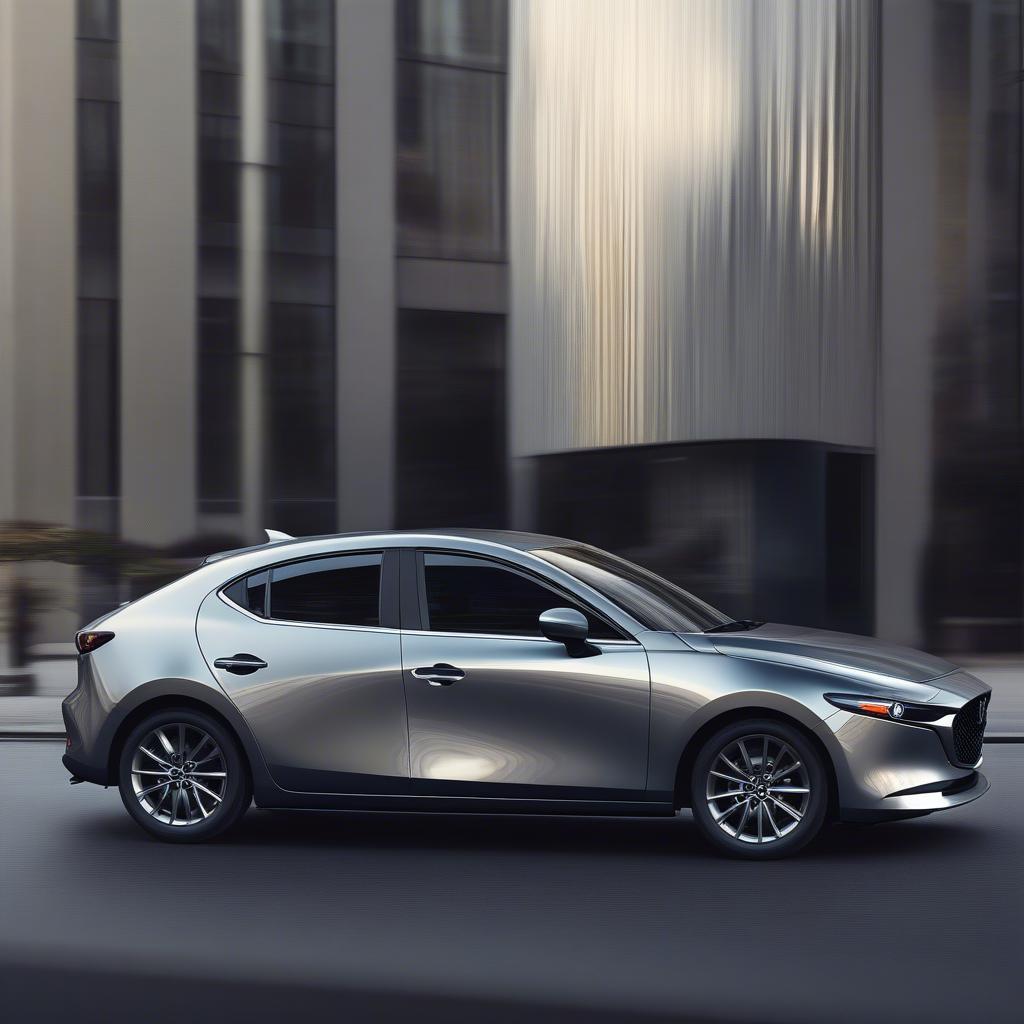 Mazda 3 2019 All New màu bạc ngoại thất - sang trọng và hiện đại