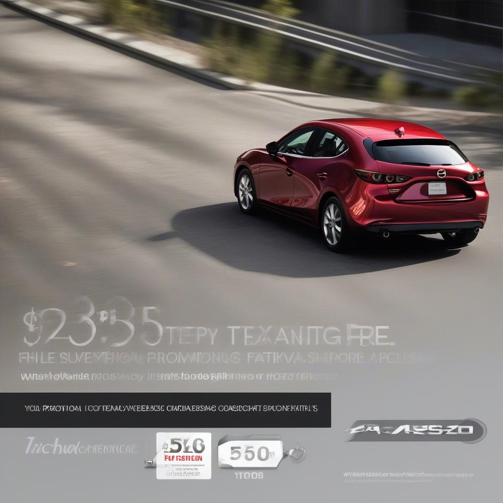 Chương trình khuyến mãi Mazda 3 2019 hấp dẫn