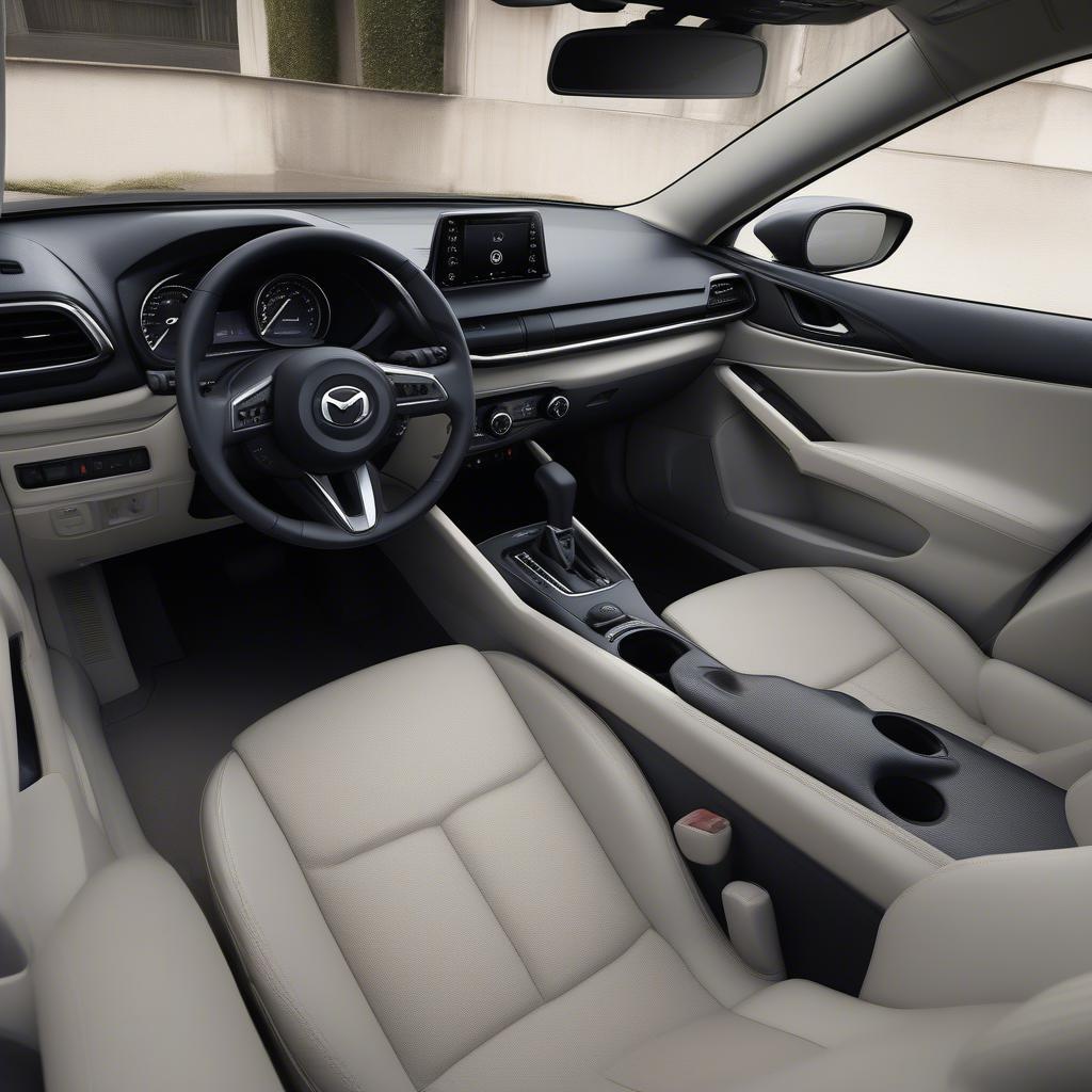 Nội thất Mazda 3 2019 lướt