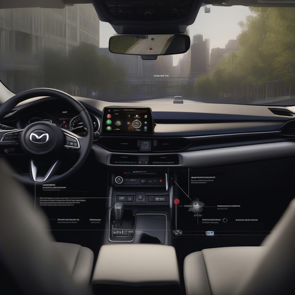 Tính năng hỗ trợ lái xe Mazda 3 2019