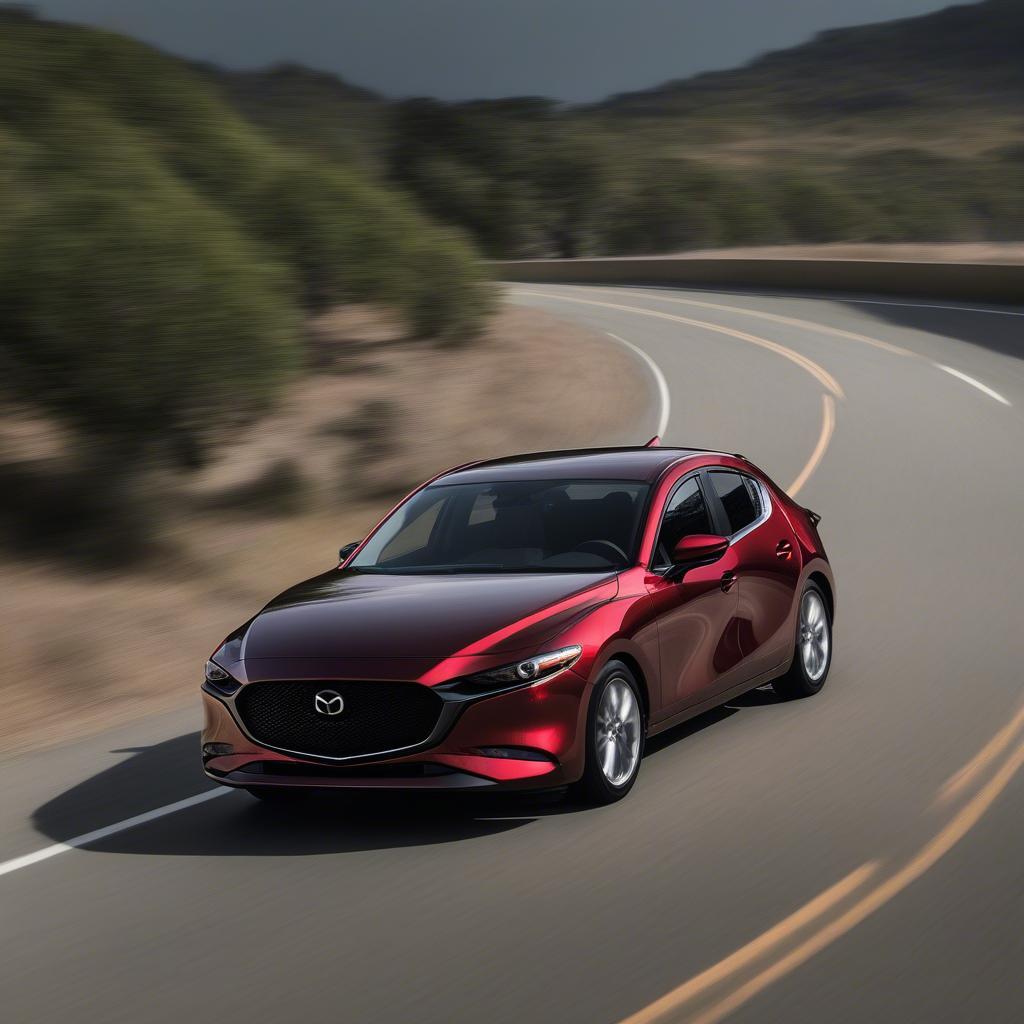 Mazda 3 2019 vận hành mạnh mẽ trên đường