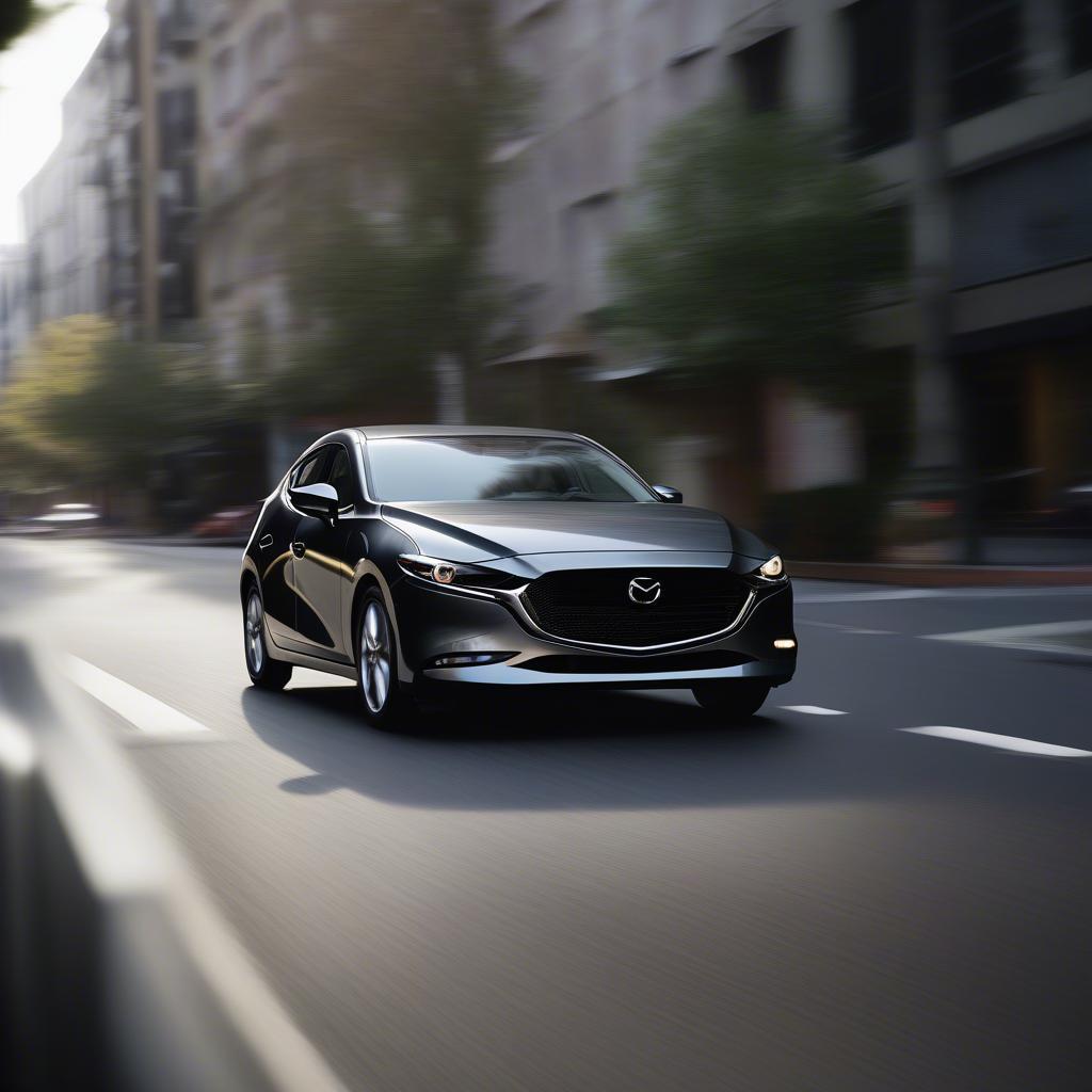 Mazda 3 2019 vượt chướng ngại vật