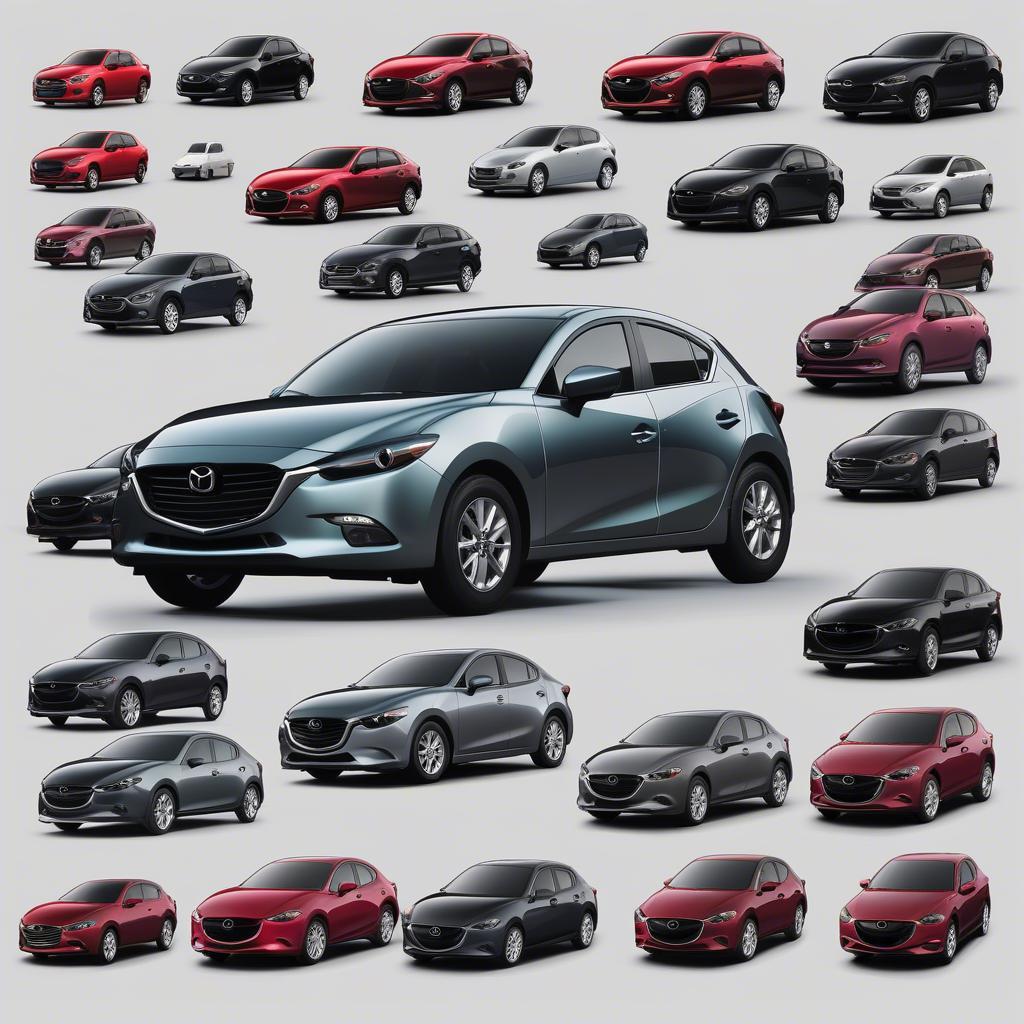 Các phiên bản Mazda 3 qua các năm - So sánh thiết kế các phiên bản Mazda 3