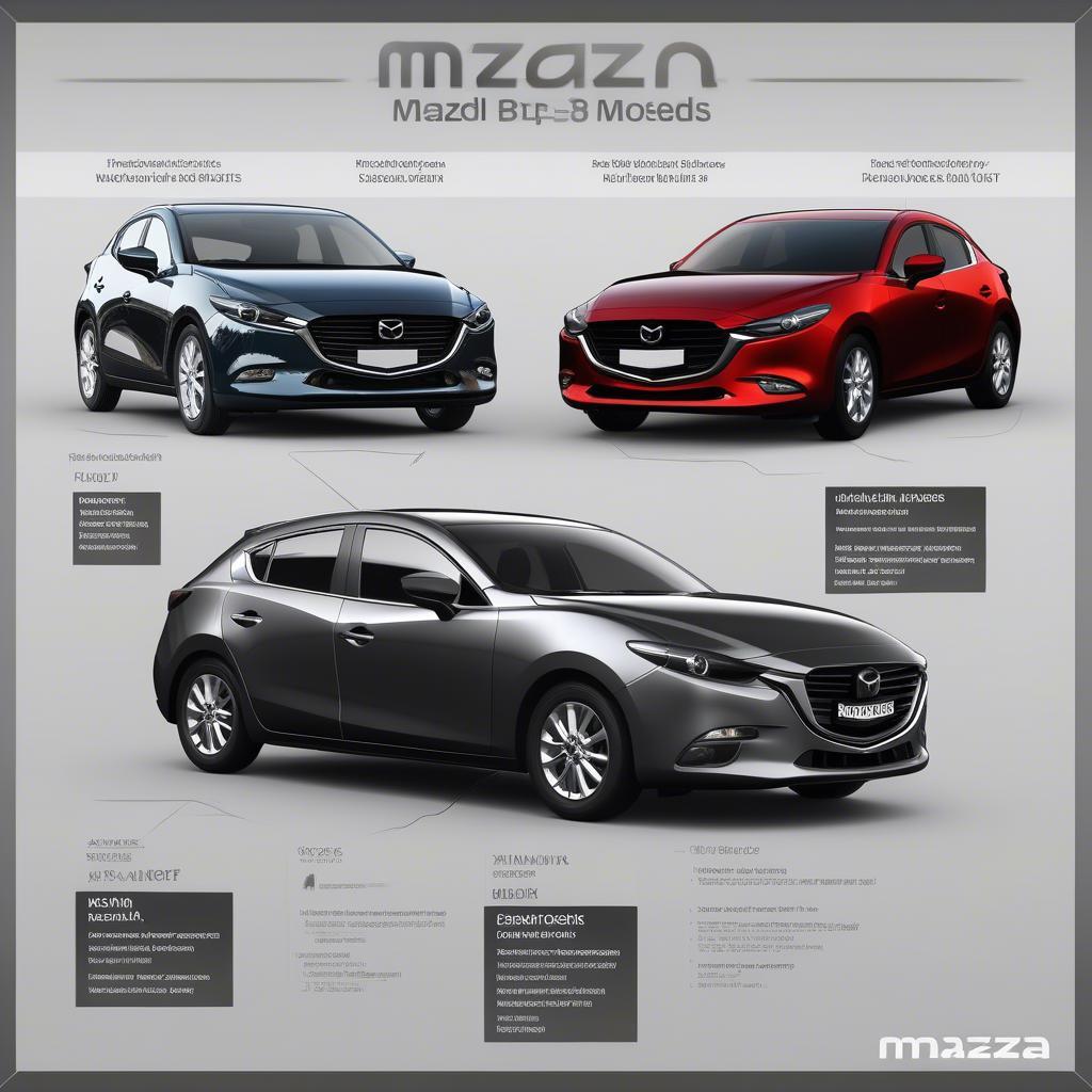 So sánh các phiên bản Mazda 3