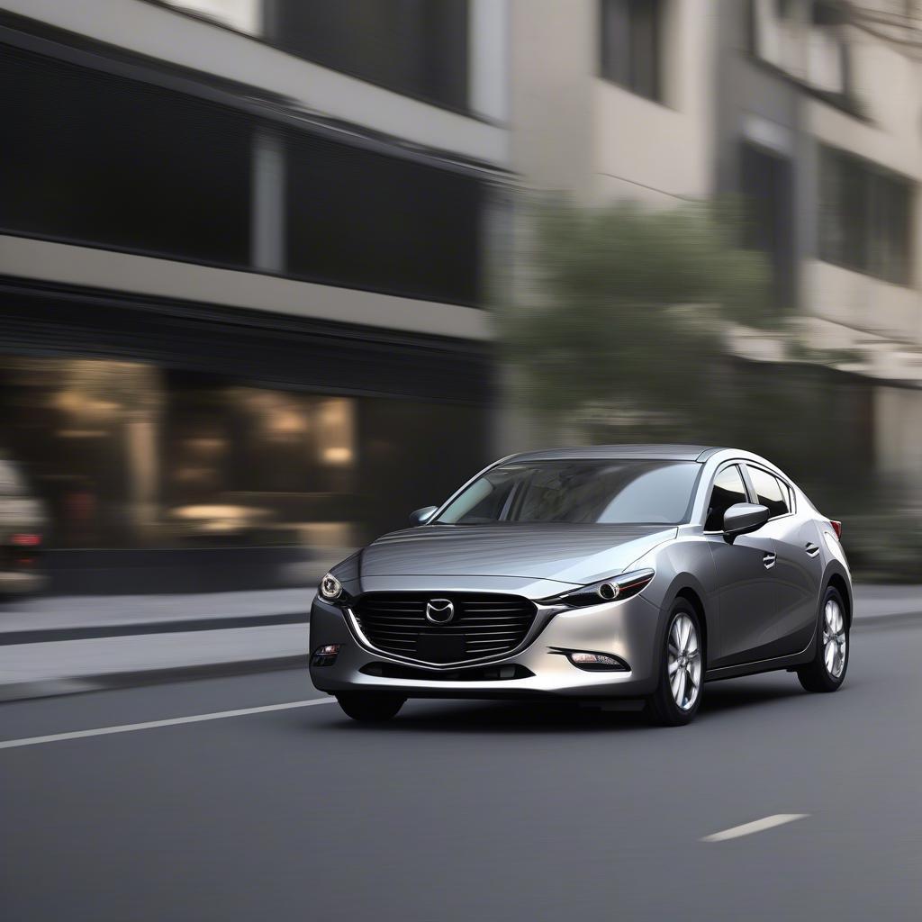 Mazda 3 cũ 2017 ngoại thất