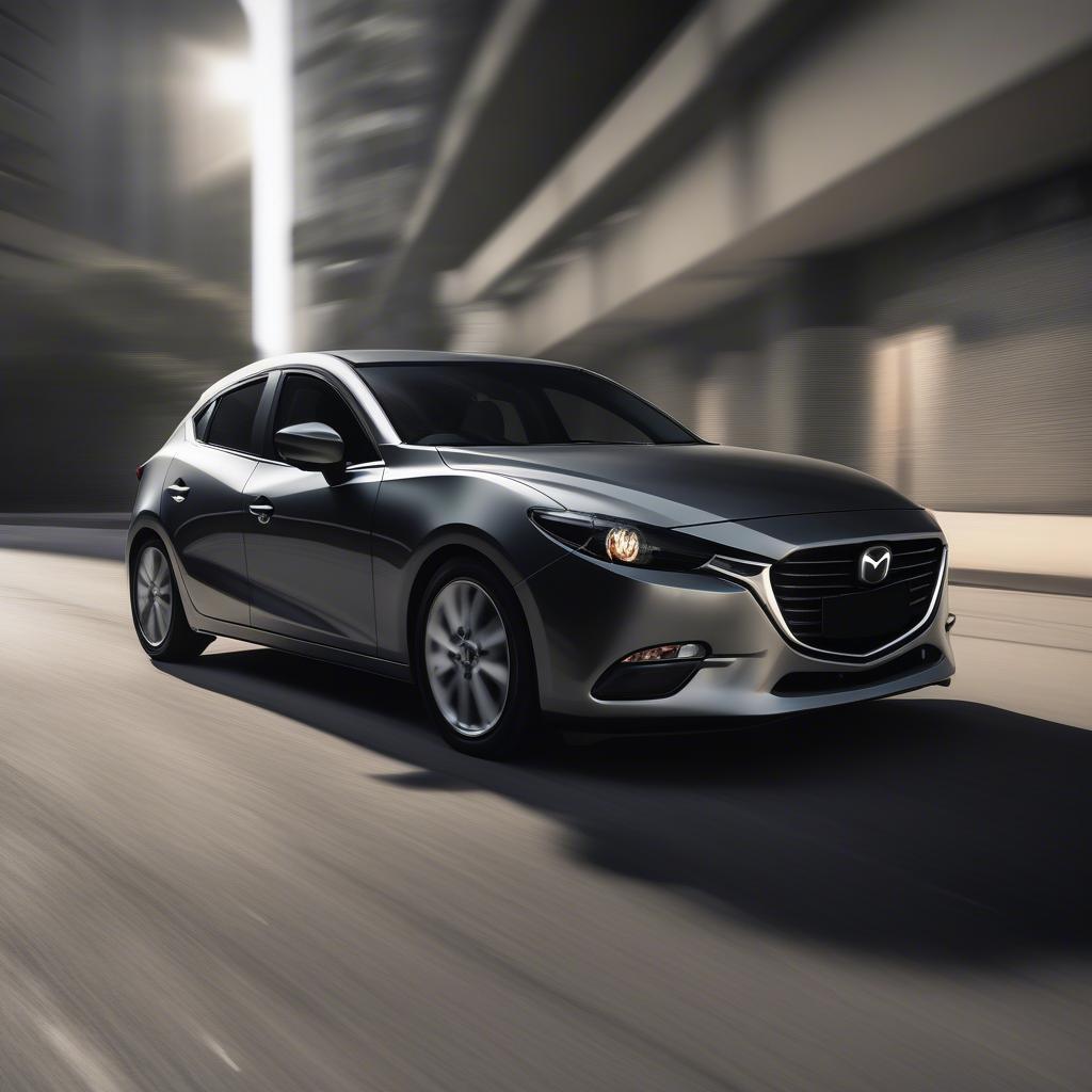 Mazda 3 độ pô thể thao mạnh mẽ