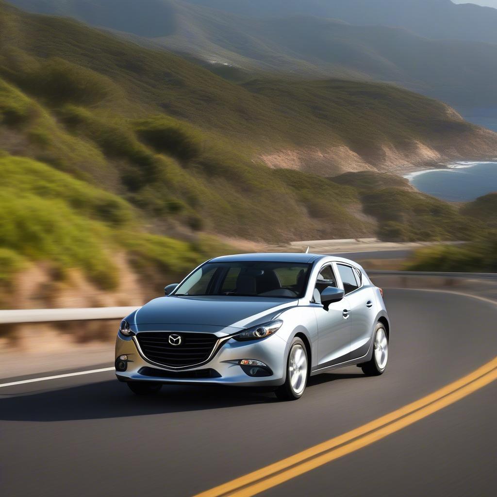 Mazda 3 Hatchback 2014 trên đường phố