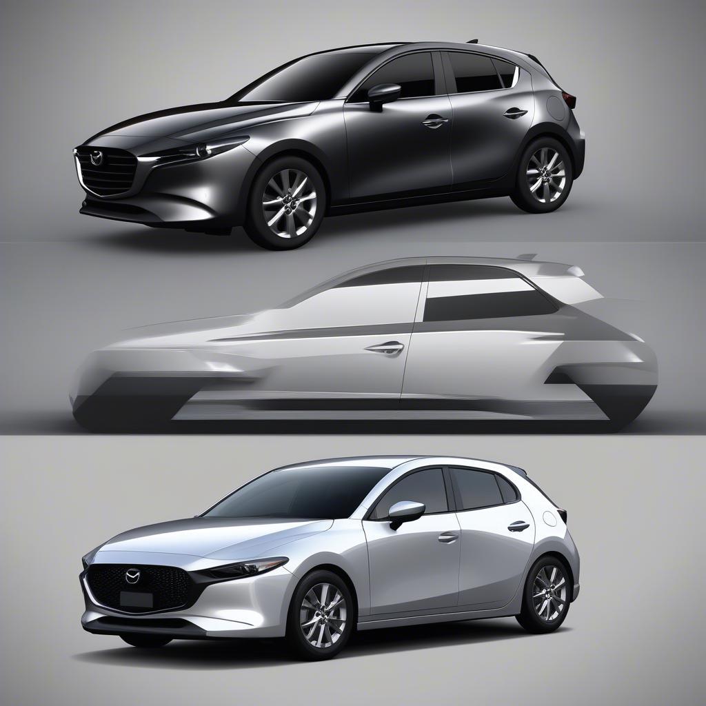 Mazda 3 Hatchback và đối thủ Hyundai i30