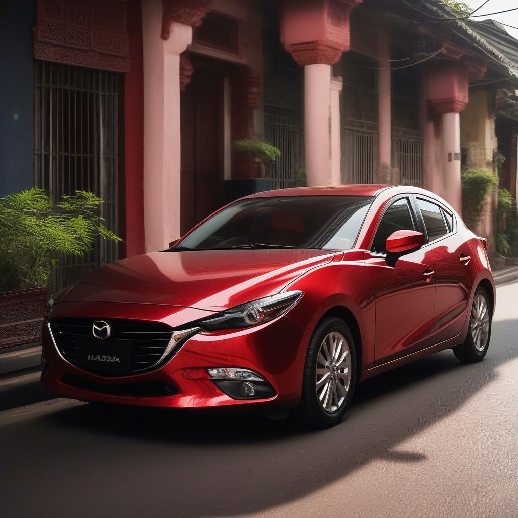 Mazda 3 Huế ngoại thất sang trọng và hiện đại