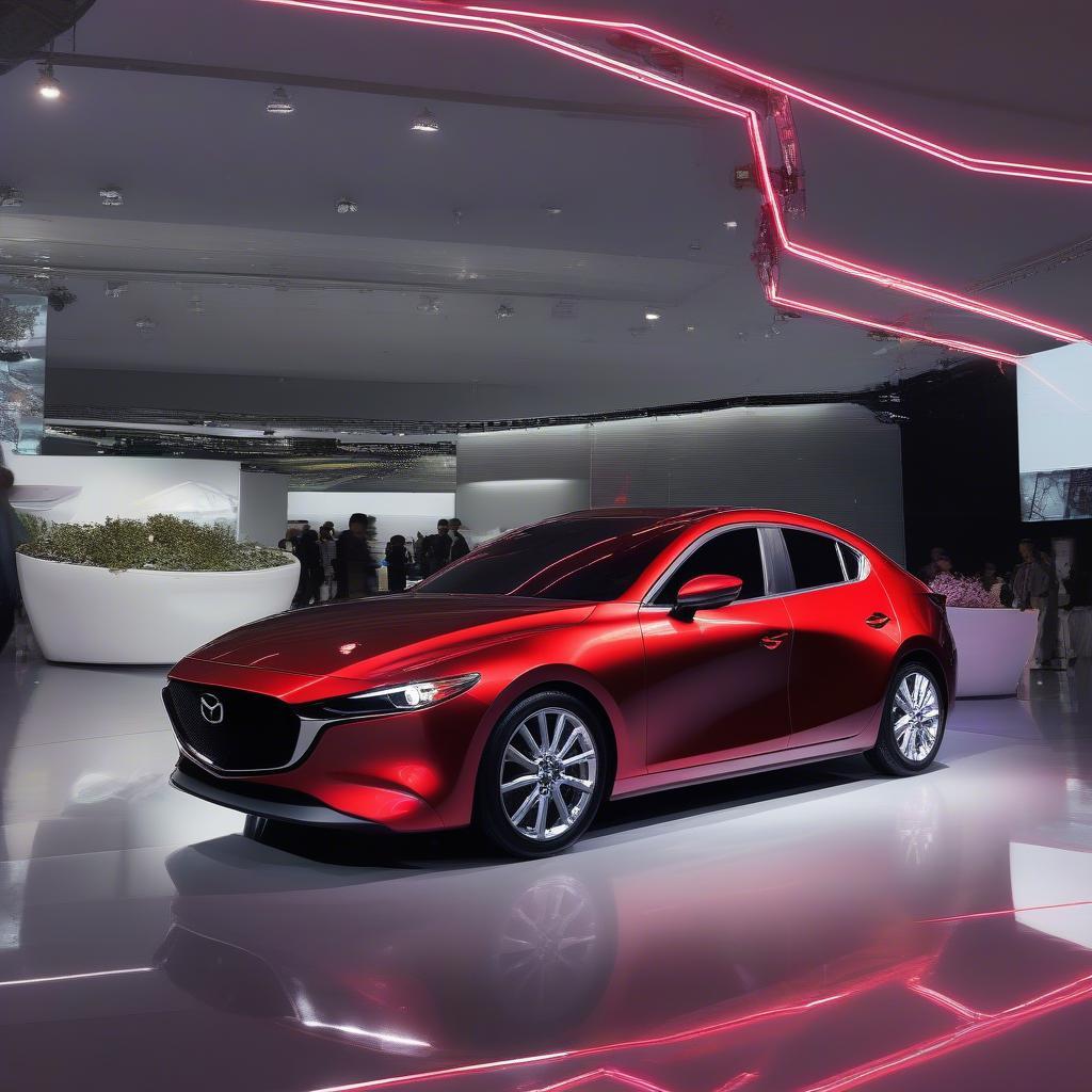 Thiết kế ngoại thất ấn tượng của Mazda 3 Kai Concept