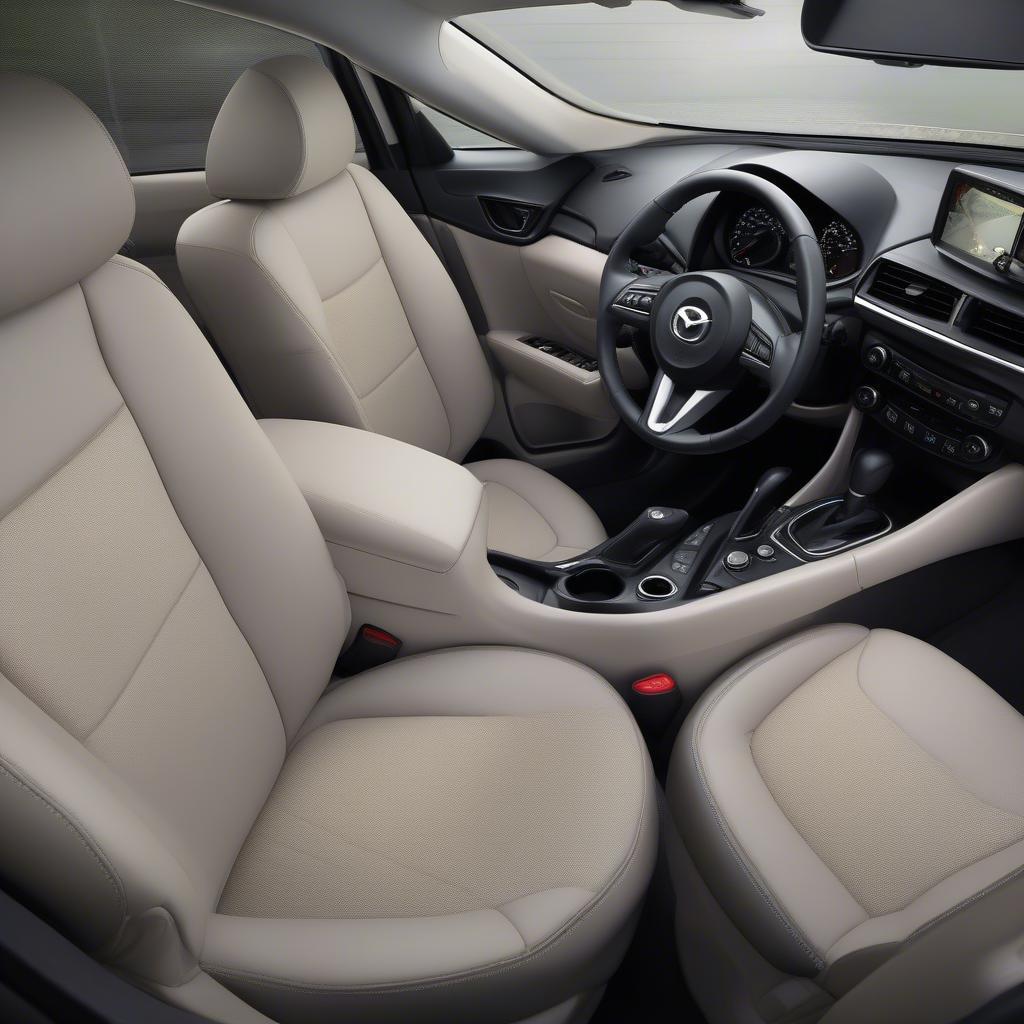 Nội thất Mazda 3 Sedan 2016