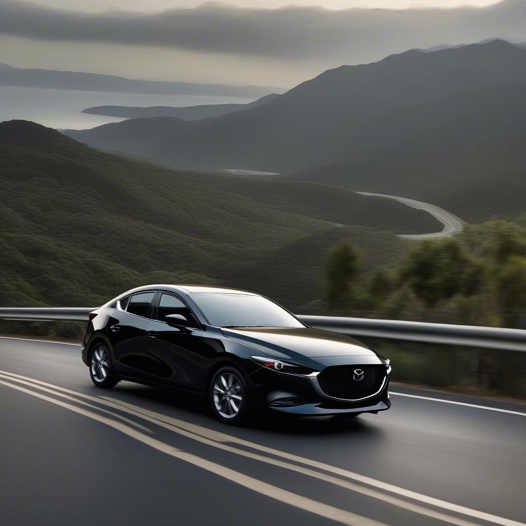 Mazda 3 Sedan 2019 Black vận hành