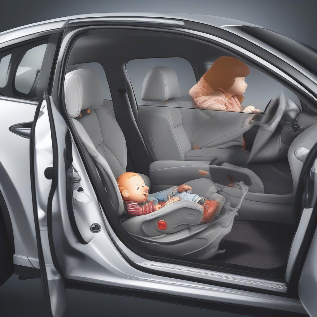 An toàn cho trẻ em với Mazda 3 Super Lock System