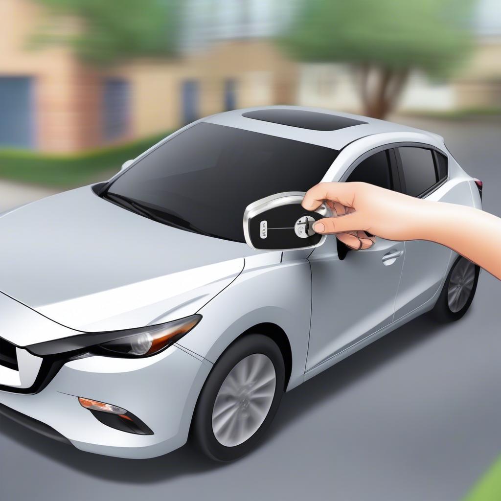 Mở khóa Mazda 3 Super Lock System