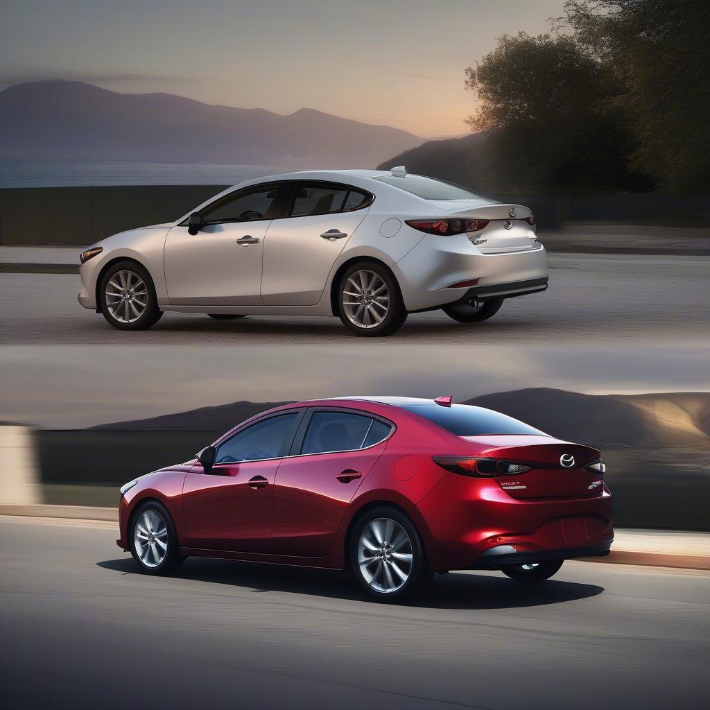 So sánh thiết kế Mazda 3 và Elantra