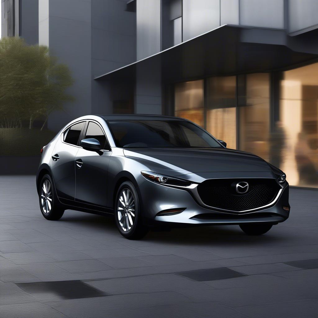 Mazda 3 Xám Machine Grey Ngoại Thất