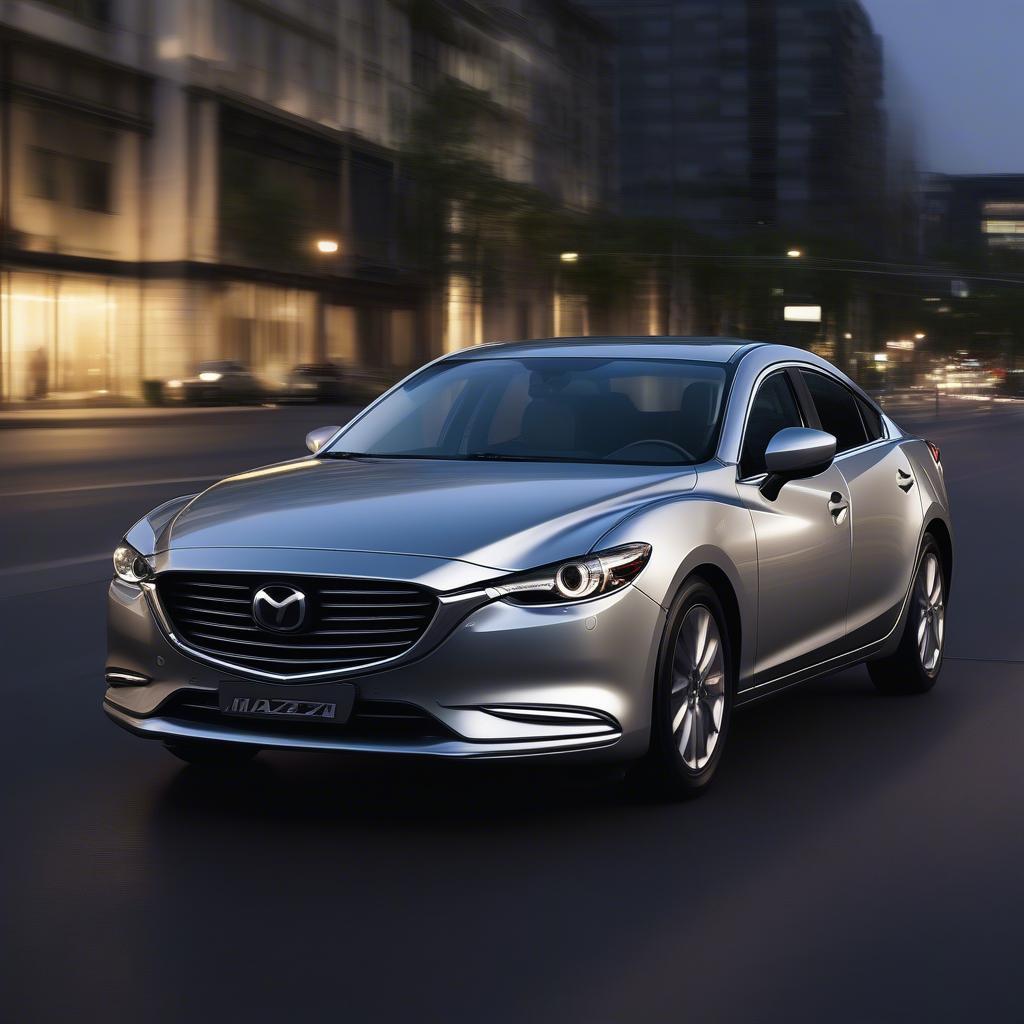 Ngoại thất Mazda 6 2.5 AT 2017