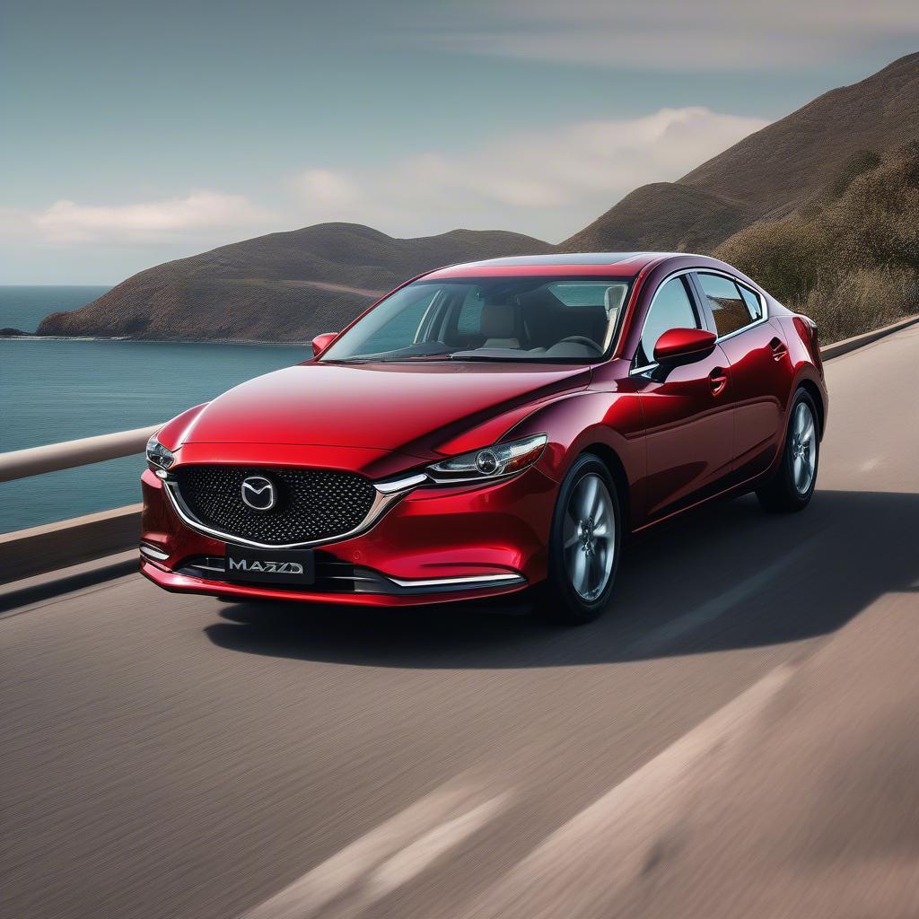 Mazda 6 2.5 màu đỏ đam mê