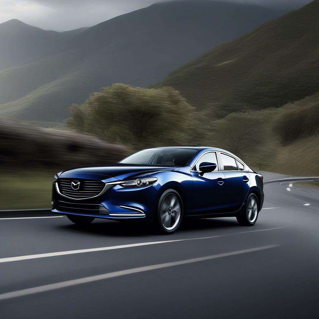 Mazda 6 2017 Dark Blue Vận Hành