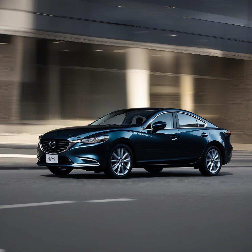 Thiết kế ngoại thất ấn tượng của Mazda 6 2017 Premium