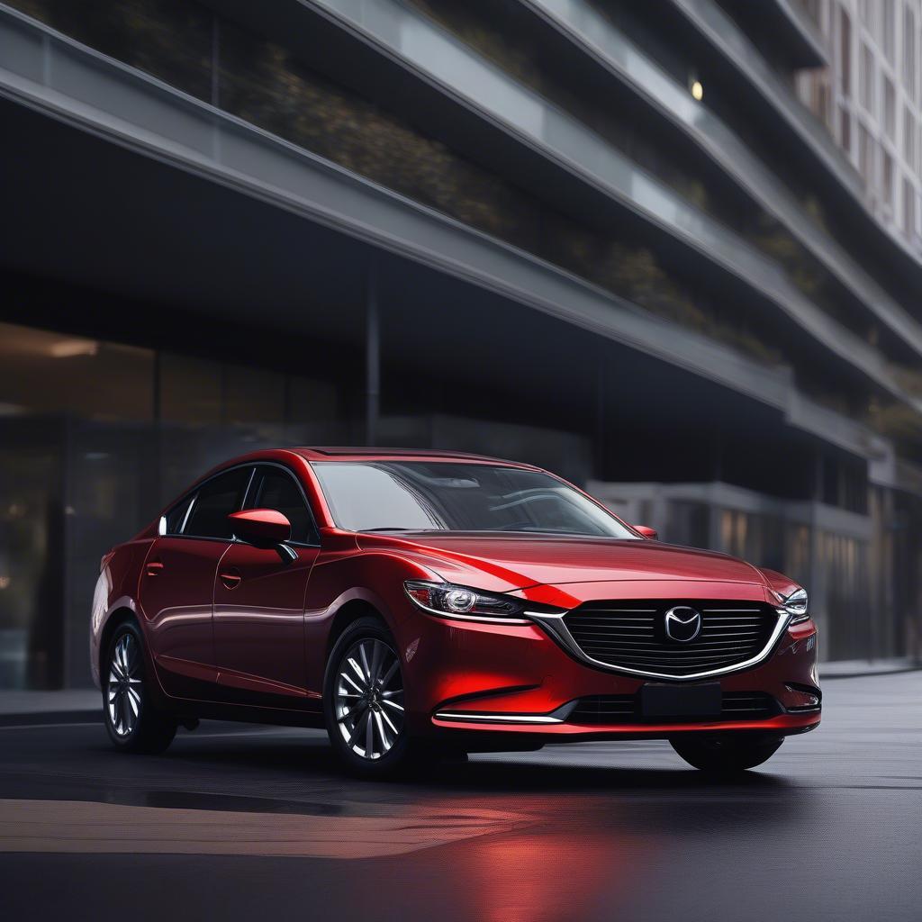 Thiết kế ngoại thất Mazda 6 2018