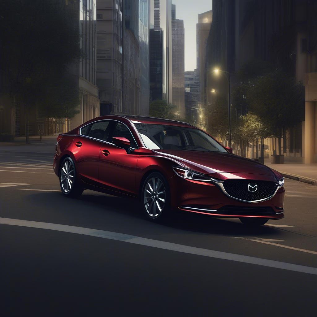 Ngoại thất Mazda 6 đẹp mắt