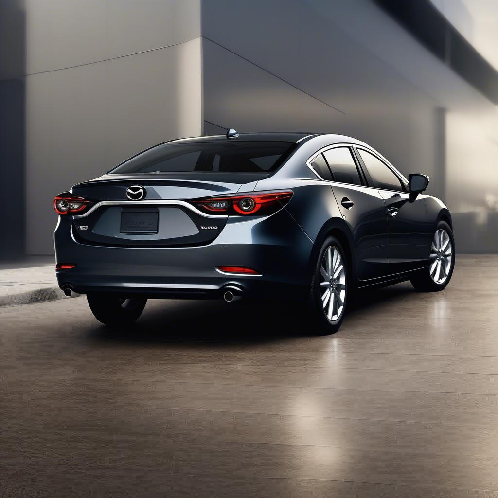 Hình ảnh ngoại thất Mazda 6 hiện đại và sang trọng