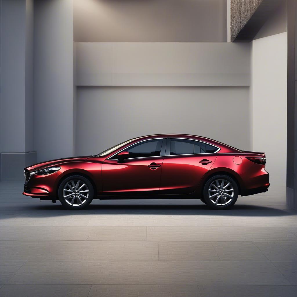 Ngoại thất Mazda 6 thể thao và hiện đại