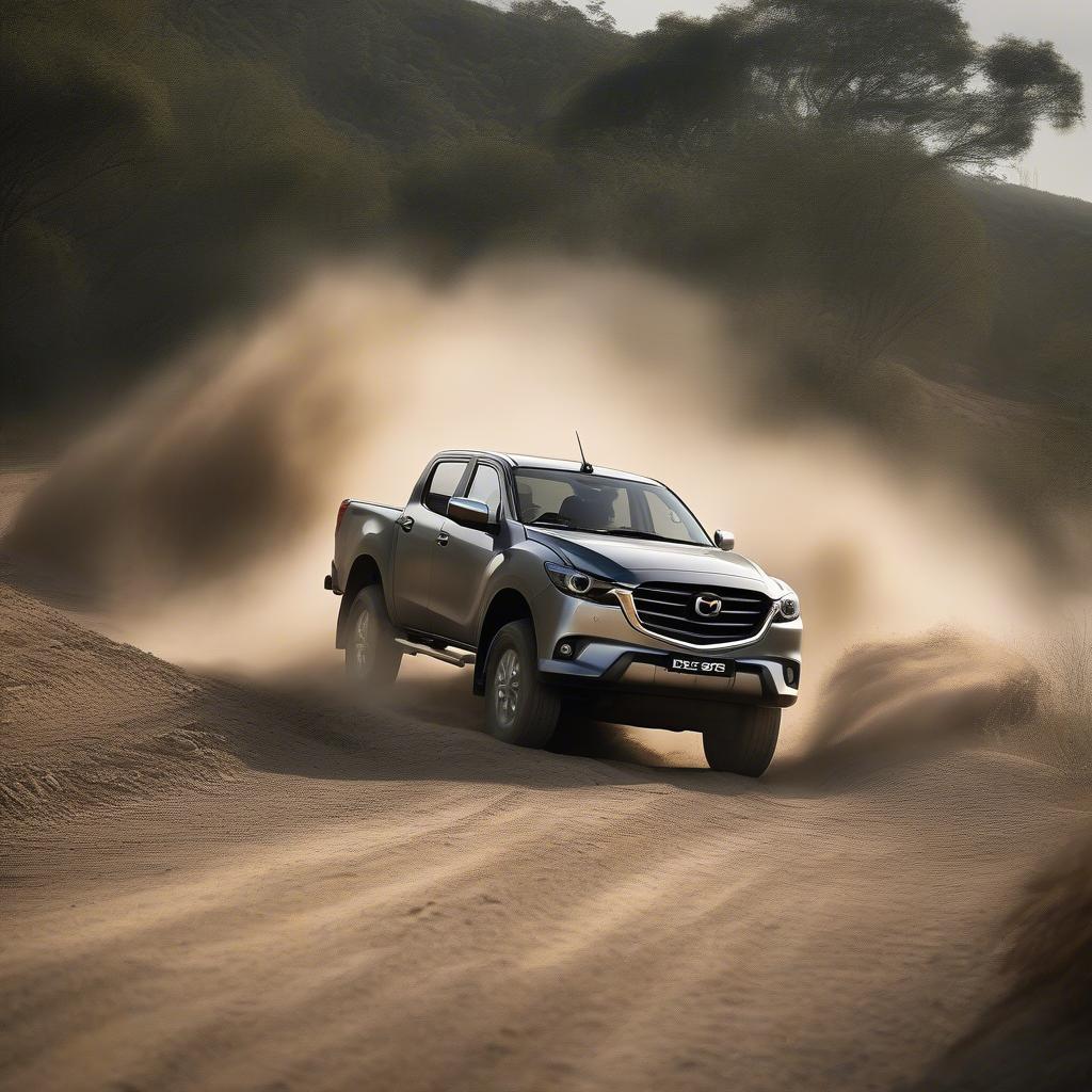 Mazda BT50 2 cầu chinh phục địa hình offroad