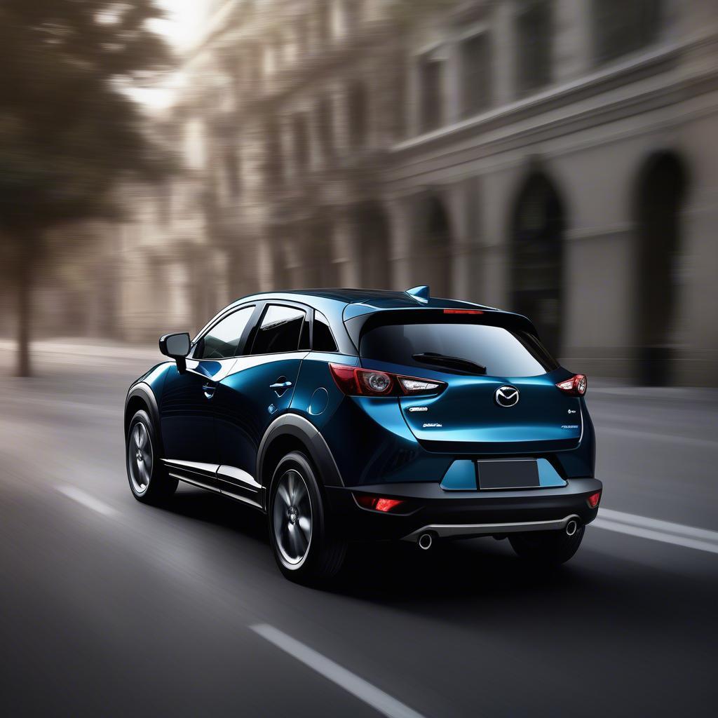 Thiết kế ngoại thất Mazda CX-3 thể thao, năng động