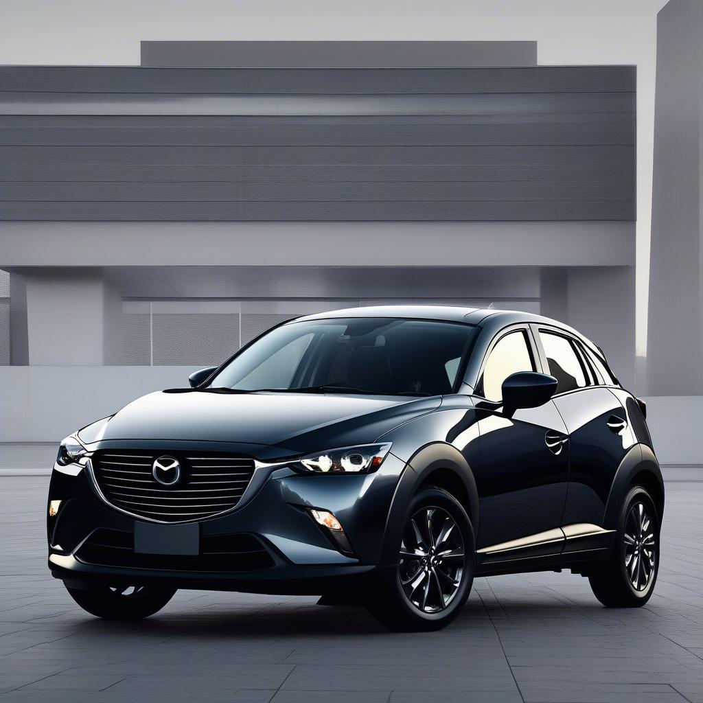 Mazda CX-3 ngoại thất với thiết kế Kodo