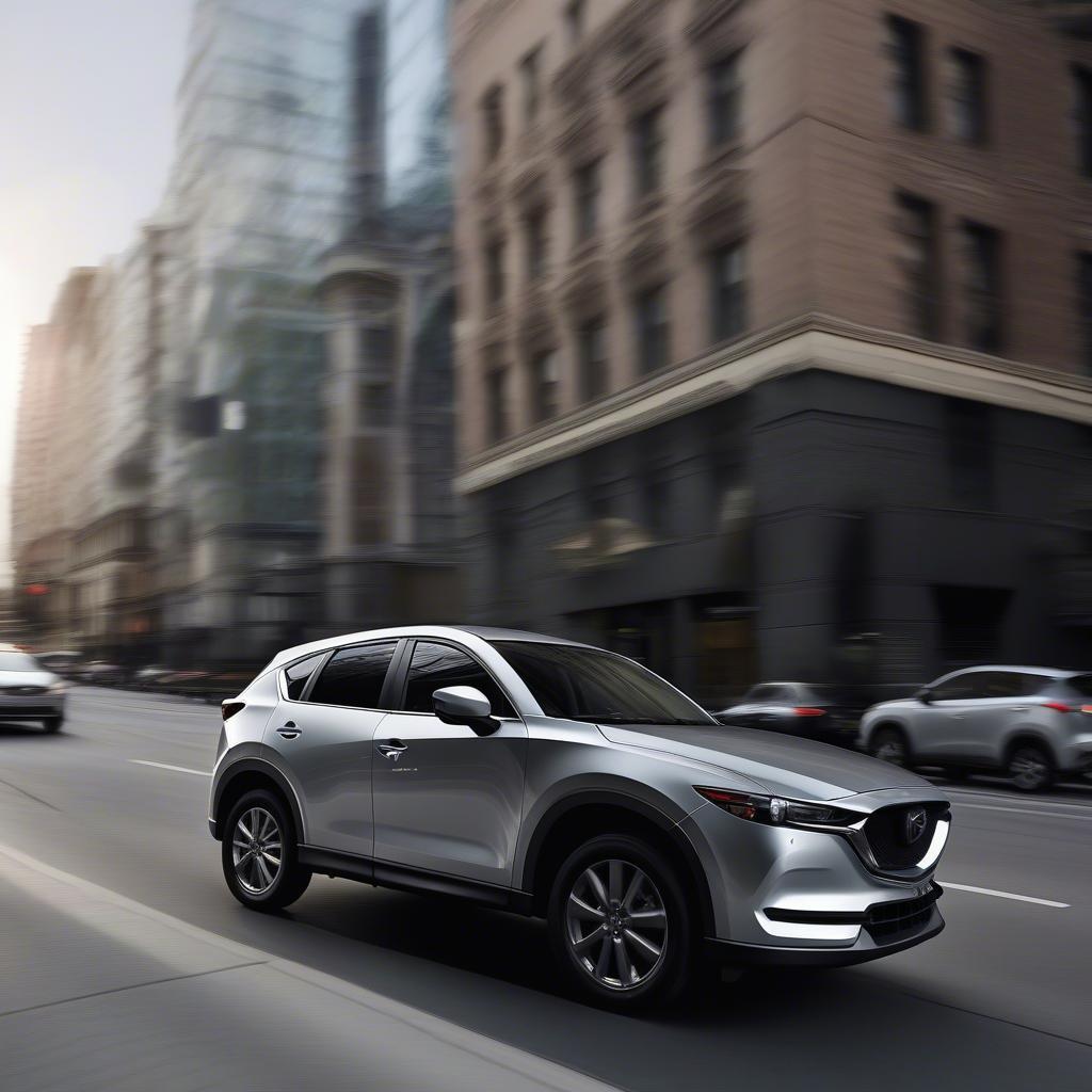 Mazda CX-5 2018 Bạc Đường Phố