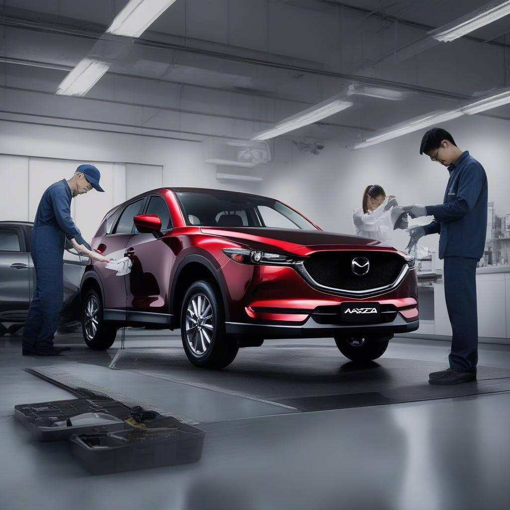 Mazda CX-5 Capped Price Servicing: Bảo dưỡng định kỳ