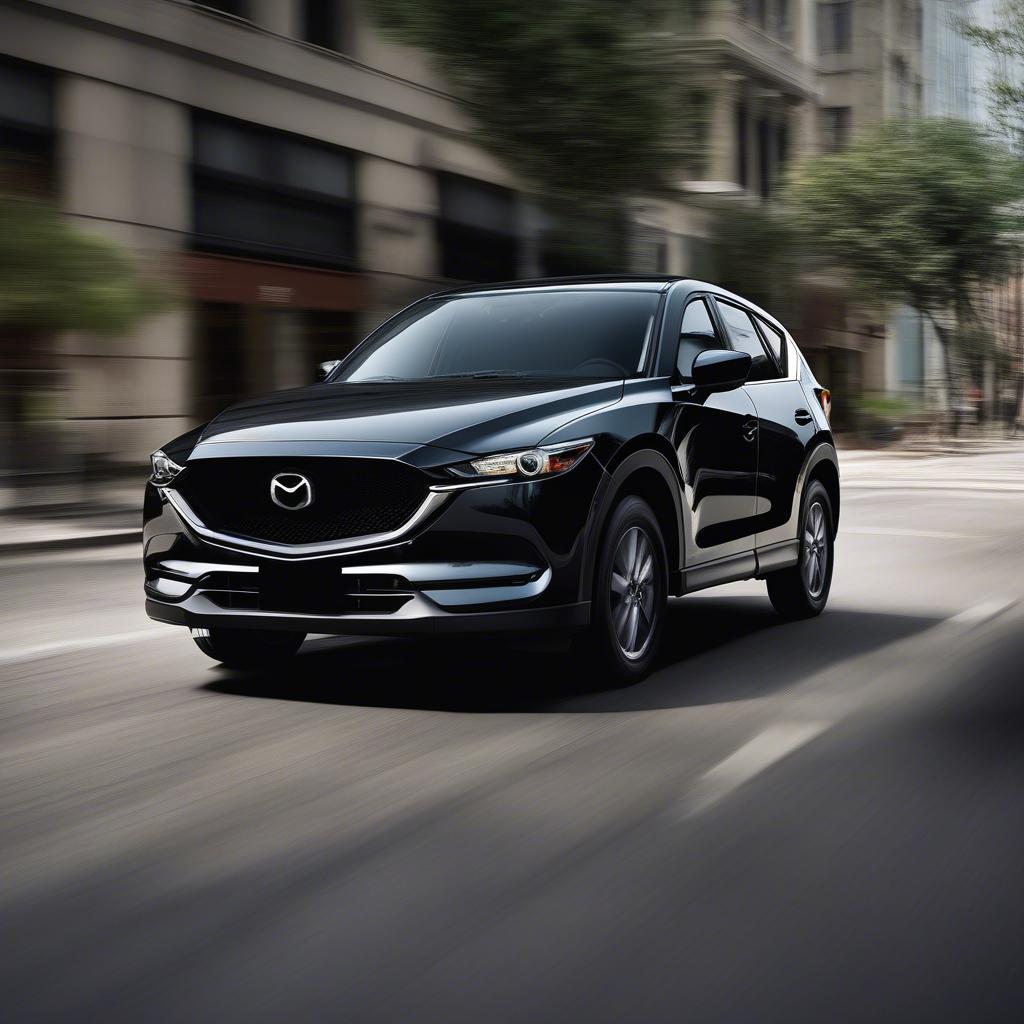 Mazda CX-5 di chuyển linh hoạt trong đô thị