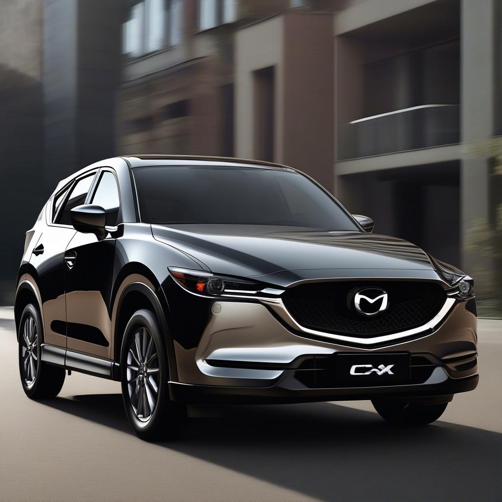 Mazda CX-5 ngoại thất hiện đại, thể thao và sang trọng.